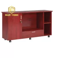 Tủ phụ bàn di động sơn PU NTTP04